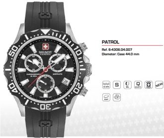 SWISS MILITARY WATCHES Mod. PATROL